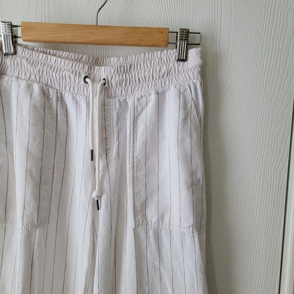 Athleta Stripe Bali Linen Crop - Picture 8 of 10